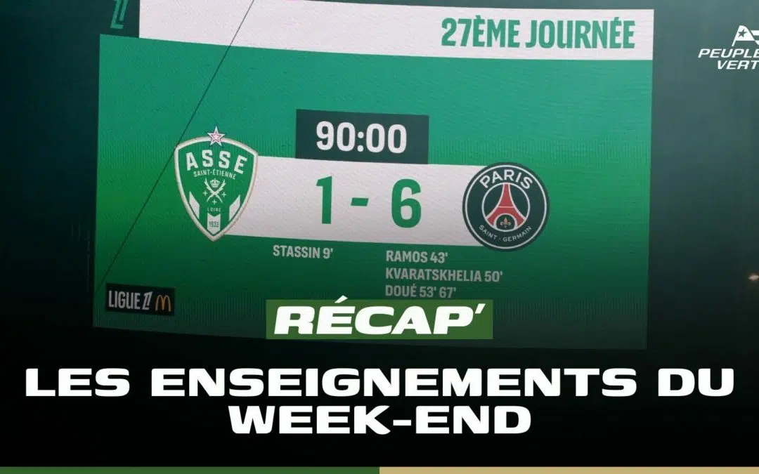 Panique en Ligue 1 : les 3 enseignements après ASSE - PSG