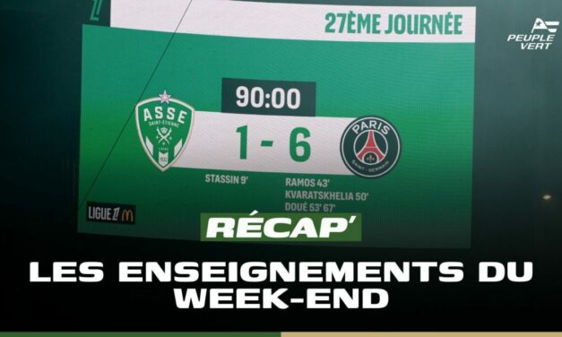 Panique en Ligue 1 : les 3 enseignements après ASSE - PSG
