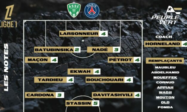 ASSE-PSG : Les notes de la rédac' et l'homme du match !