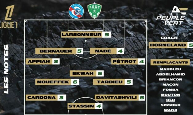 RCSA-ASSE : Les notes de la rédac' et l'homme du match !
