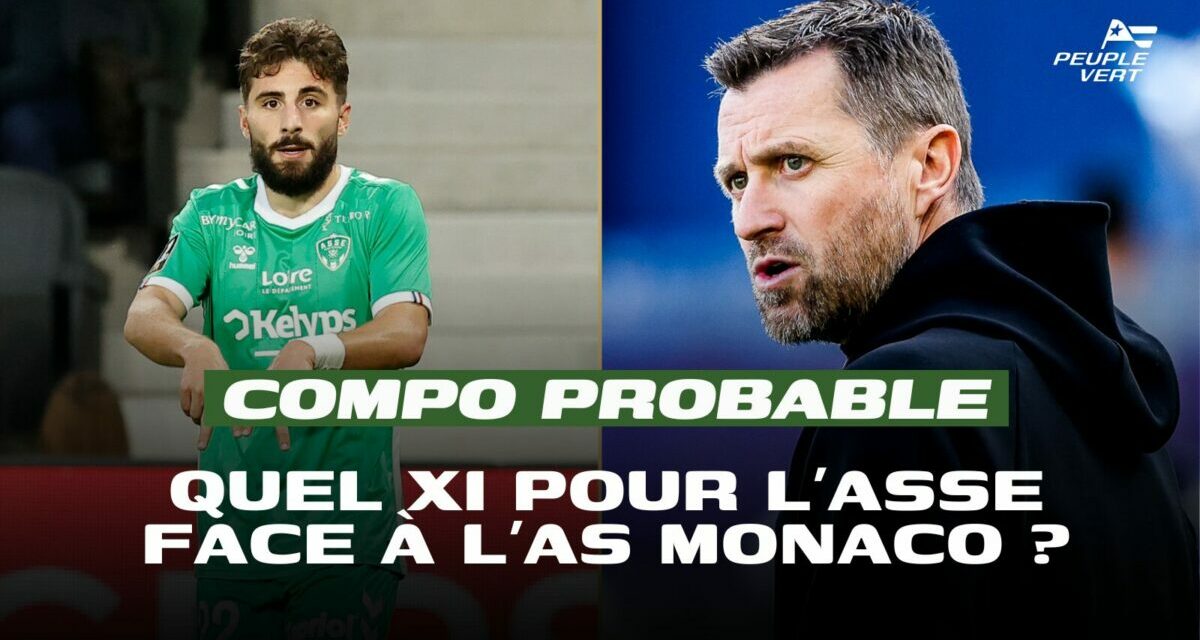 ASSE - Monaco : Horneland a fait son choix en attaque