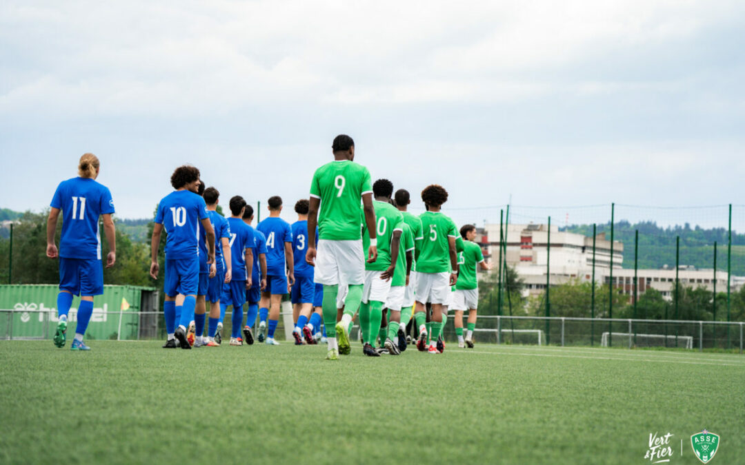 ASSE : Les U17 s'offrent un récital avant les playoffs !