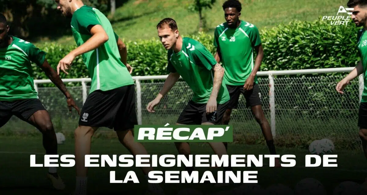 ASSE : reprise, nouveautés... Les enseignements de la semaine