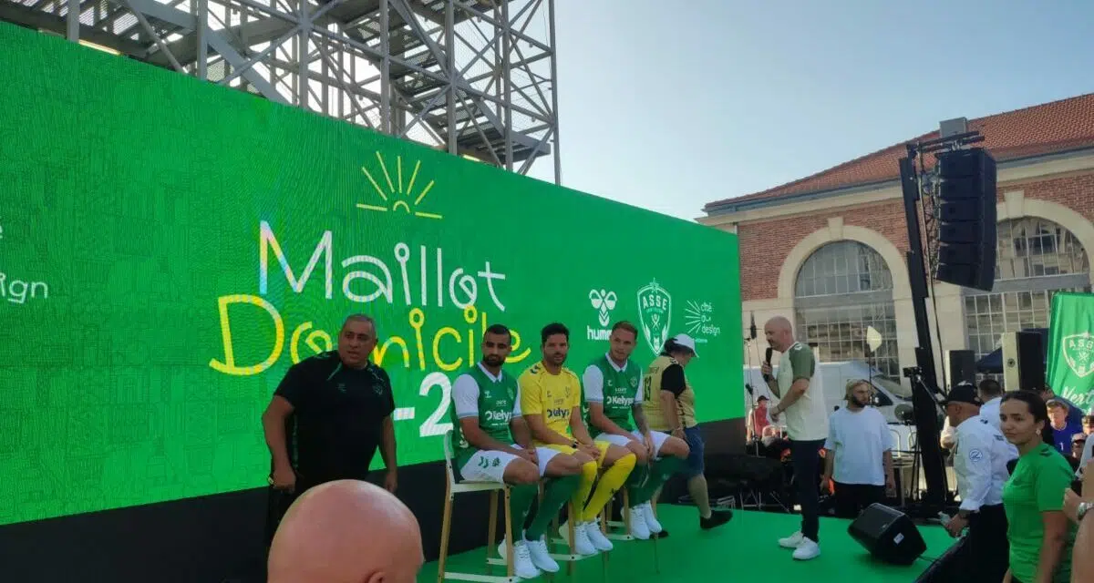 ASSE : "Ce maillot c'est une histoire et un message fort"