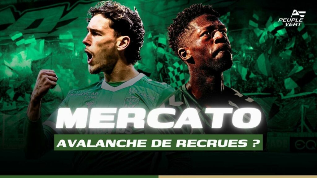 Mercato : Stassin, Ekwah, Joly... les dossiers chauds de l'ASSE