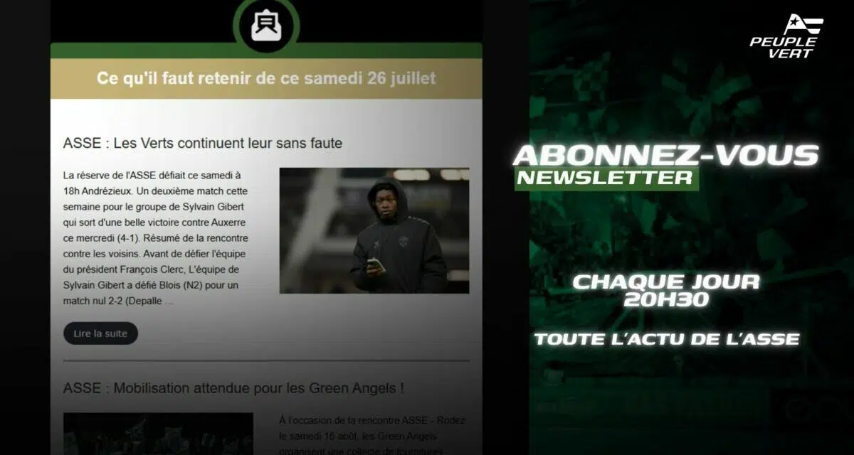 Un abonnement gratuit et illimité pour les supporters de l'ASSE !
