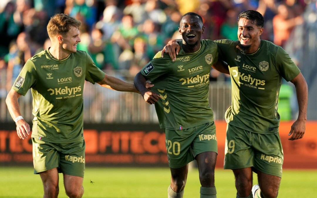 ASSE : Les 3 buts stéphanois contre Laval