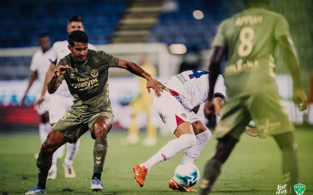 ASSE-Cagliari : Les Verts concèdent une troisième défaite de suite