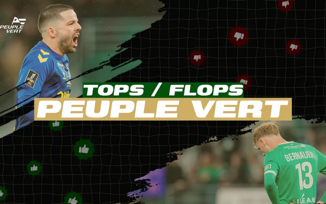 Ligue 2 : Les tops/flops après la rencontre ASSE - Rodez !