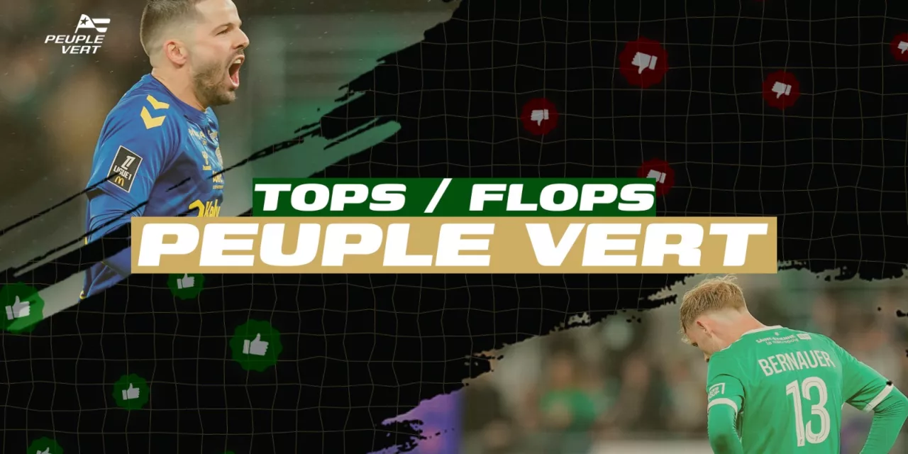 Ligue 2 : Les tops/flops après la rencontre ASSE - Rodez !