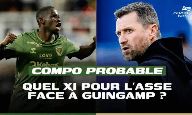 Compo probable ASSE : 3 changements attendus dans le onze !