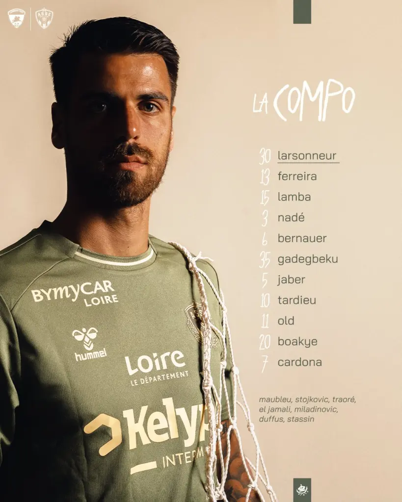 ASSE : La compo d’Horneland avec un trio offensif surprise