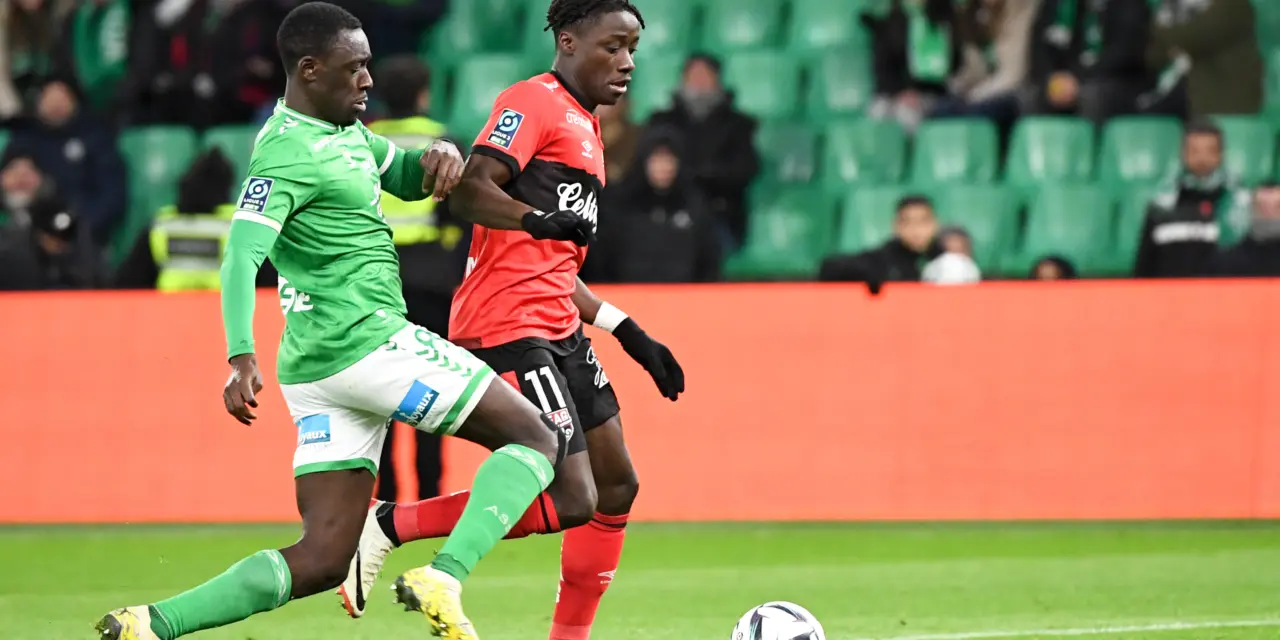 ASSE - EAG : 3 absences pour Guingamp