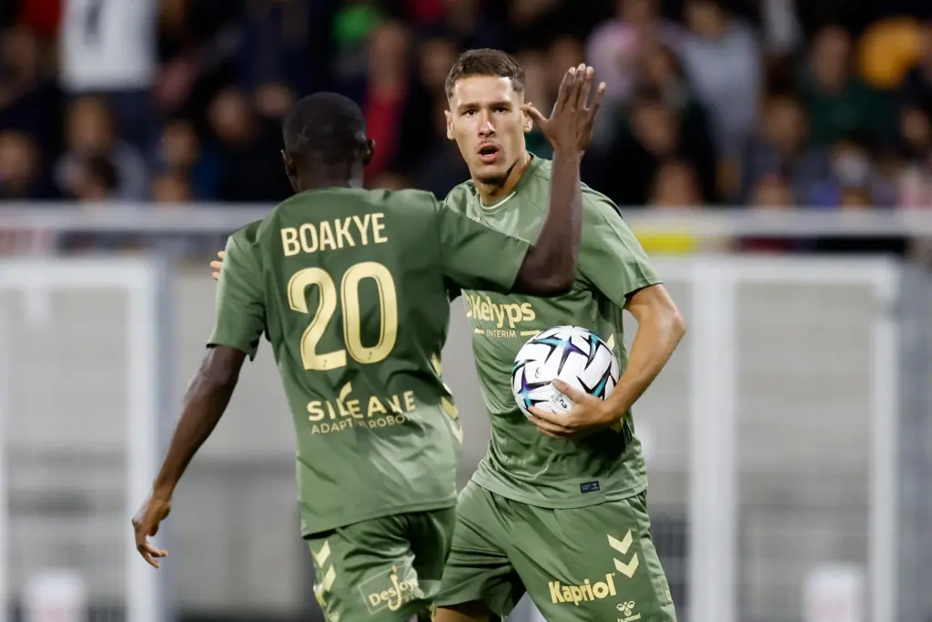 ASSE : Les 2 buts de Boakye et Stassin en images