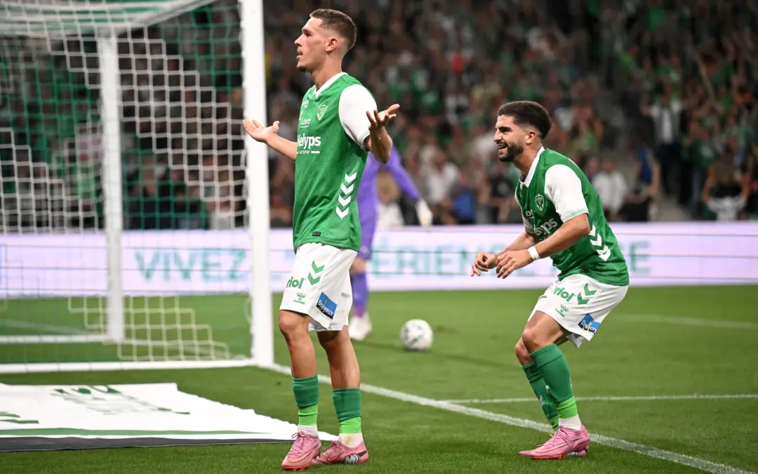 ASSE : Les 3 buts stéphanois en images !
