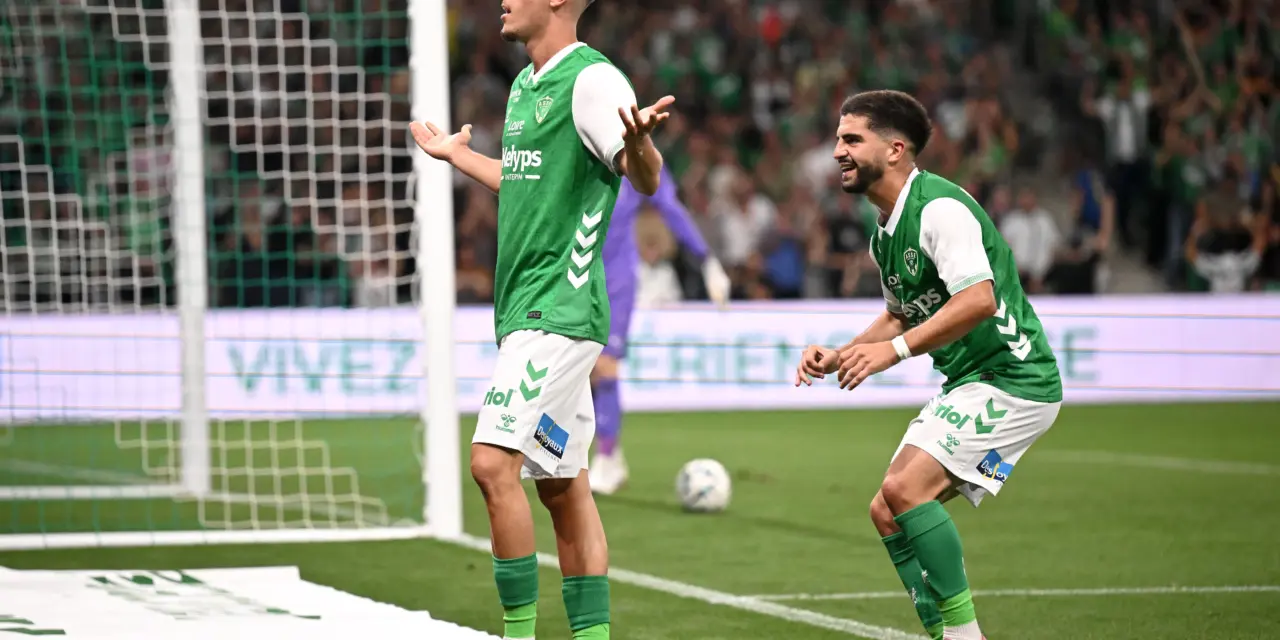 ASSE : Les 3 buts stéphanois en images !