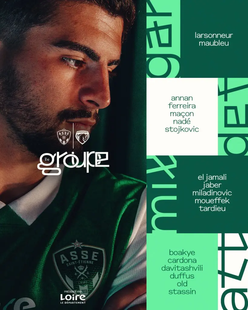 ASSE : Le groupe des Verts pour Le Mans !