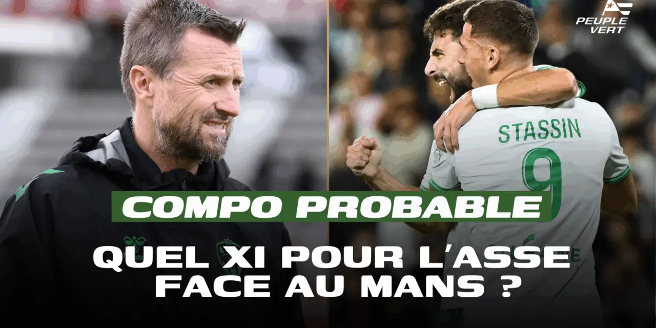 Compo probable : Grande première dans le XI de l’ASSE !