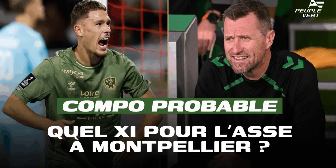 Compo probable : Une surprise se prépare dans le 11 de l’ASSE !