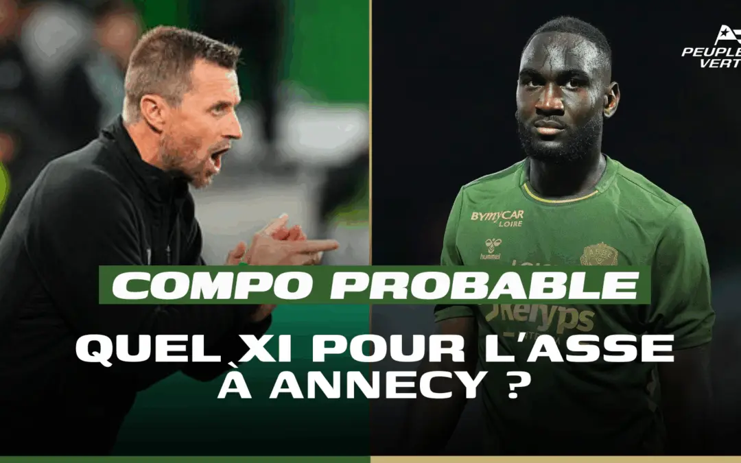 Compo probable : Un retour surprise pour l’ASSE !