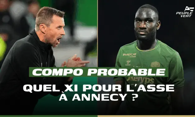 Compo probable : Un retour surprise pour l&rsquo;ASSE !