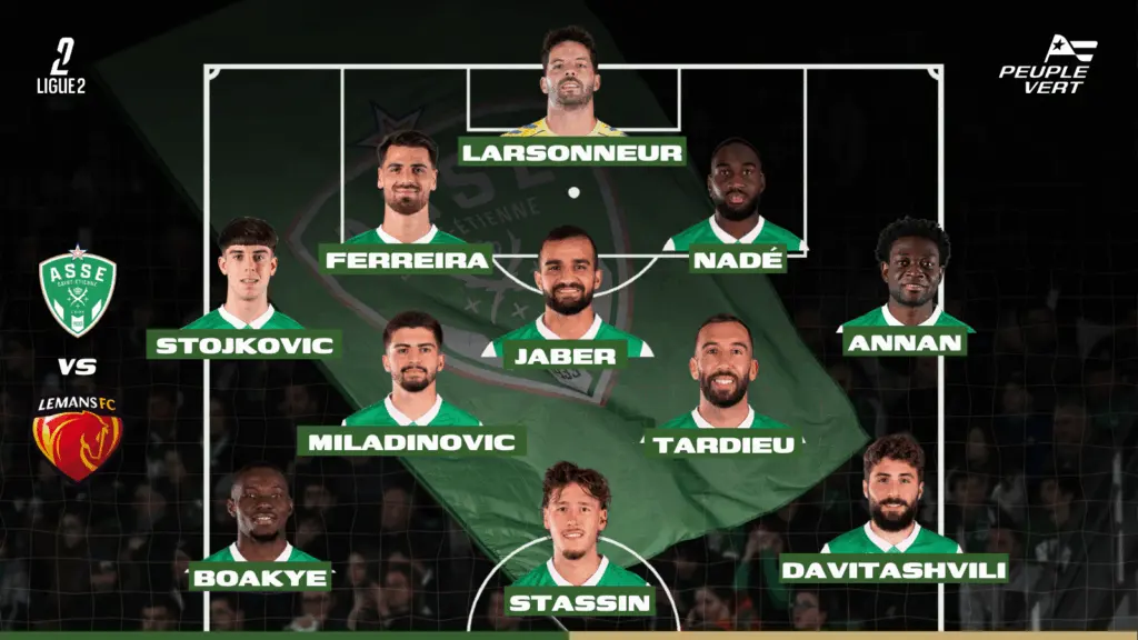 Compo probable : Grande première dans le XI de l’ASSE !