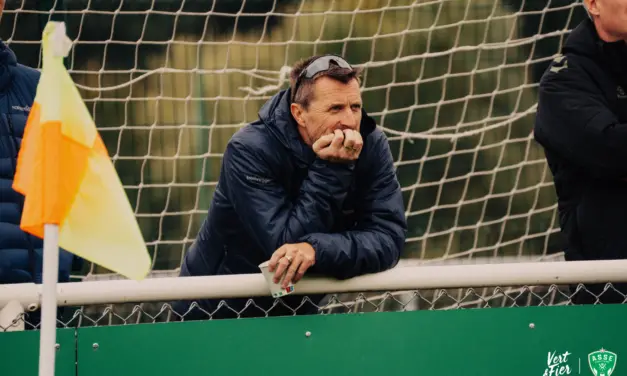 ASSE : Les mots forts d'Eirik Horneland (ASSE) devant la presse