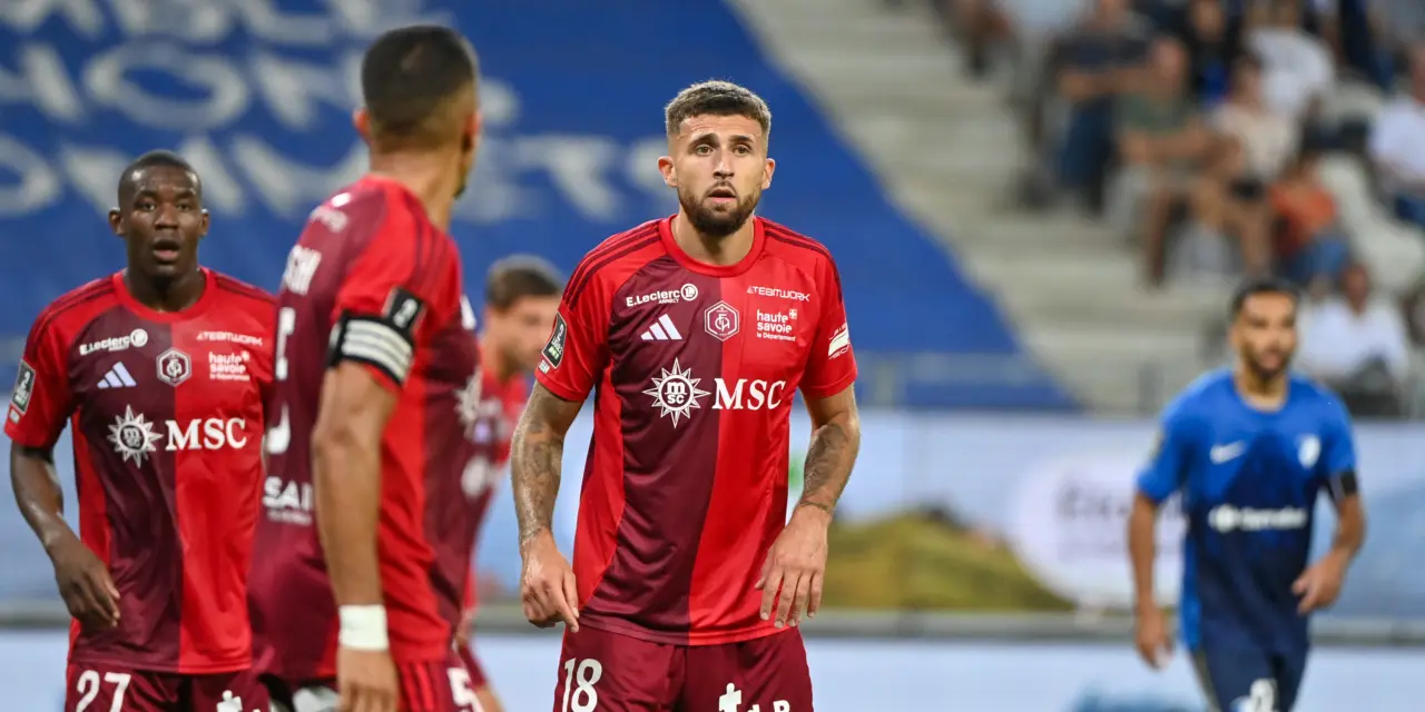 Ligue 2 : "Annecy, c'est une équipe qui brille par ses efforts"