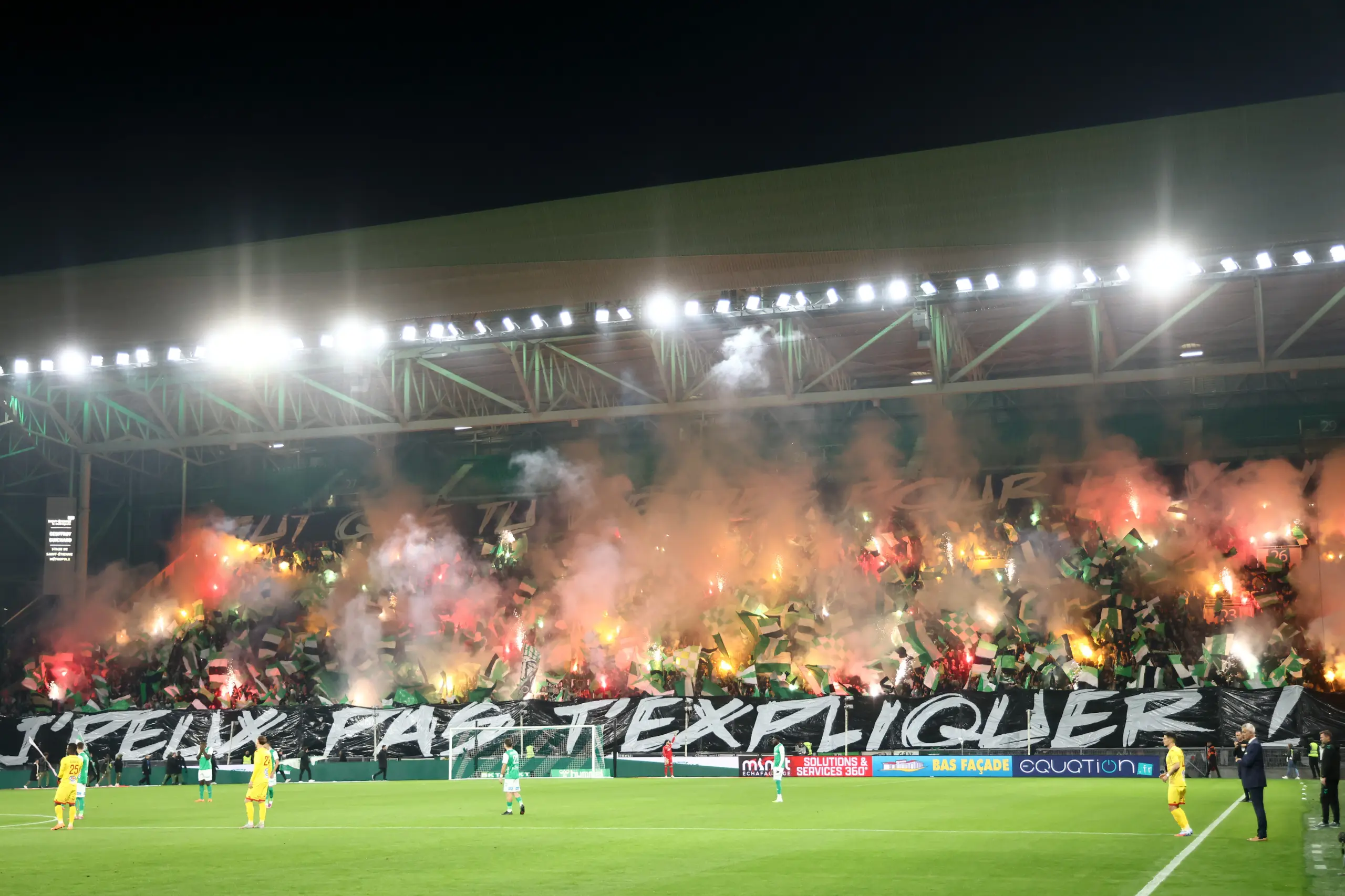 ASSE : Les ultras font leur adieux à leur antagoniste !