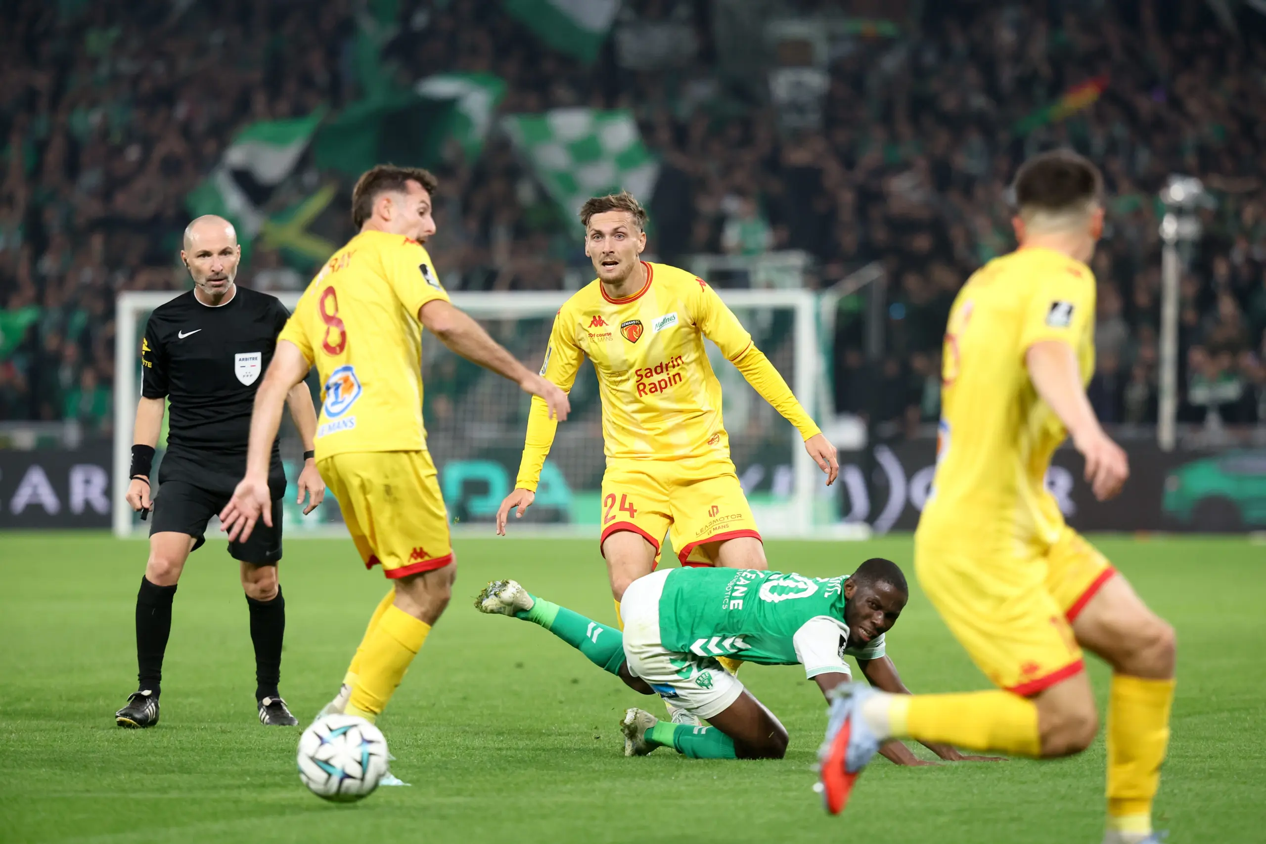ASSE : Le Mans douche les Verts à Geoffroy Guichard !