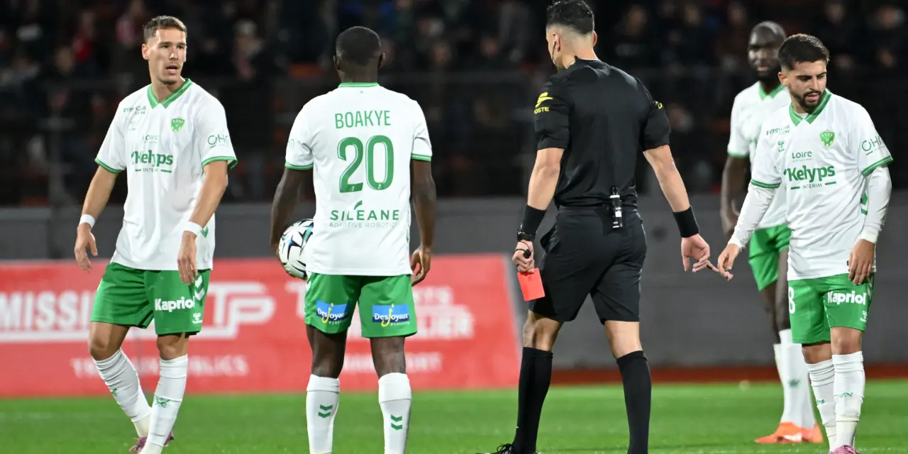 ASSE : Que risque Igor Miladinovic après son carton rouge ?