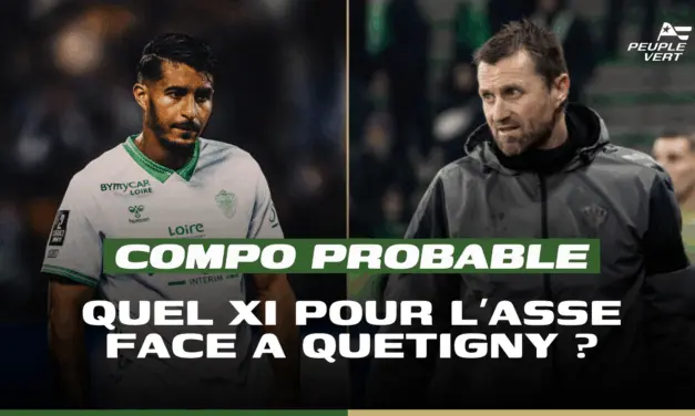 ASSE : Quinze absents et un onze surprise !