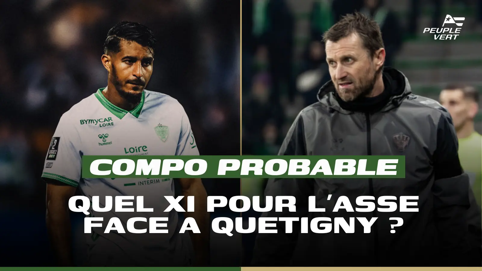 ASSE : Quinze absents et un onze surprise !