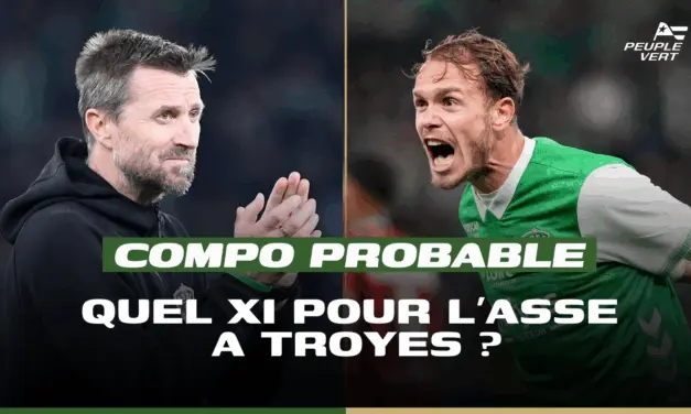 Compo probable : 2 changements forc&eacute;s pour l&rsquo;ASSE !