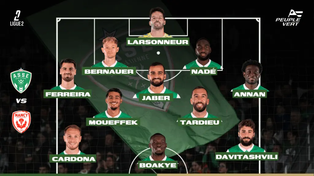 Compo probable : 2 retours majeurs pour l'ASSE !