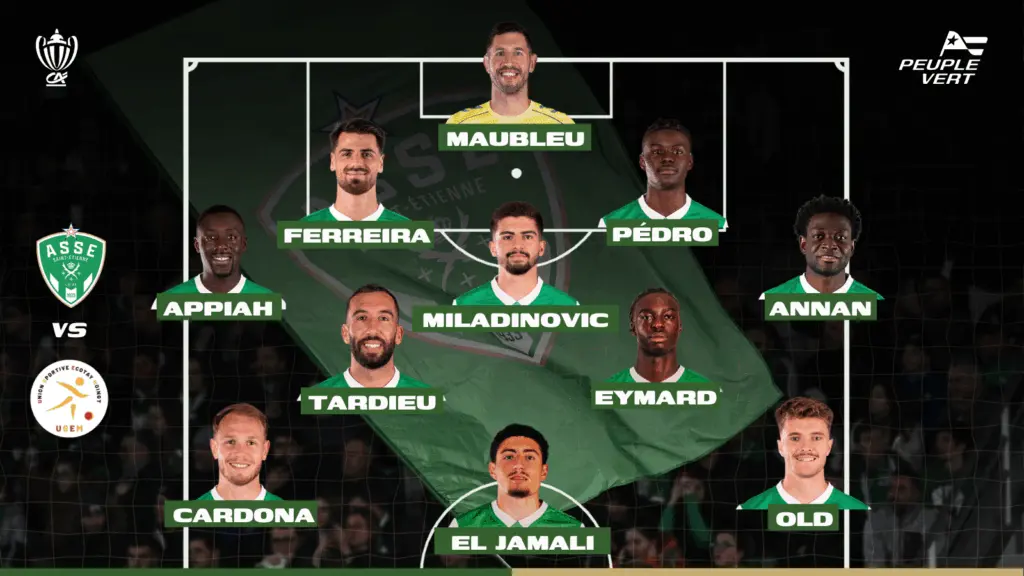 ASSE : Large tunrover prévu pour les Verts