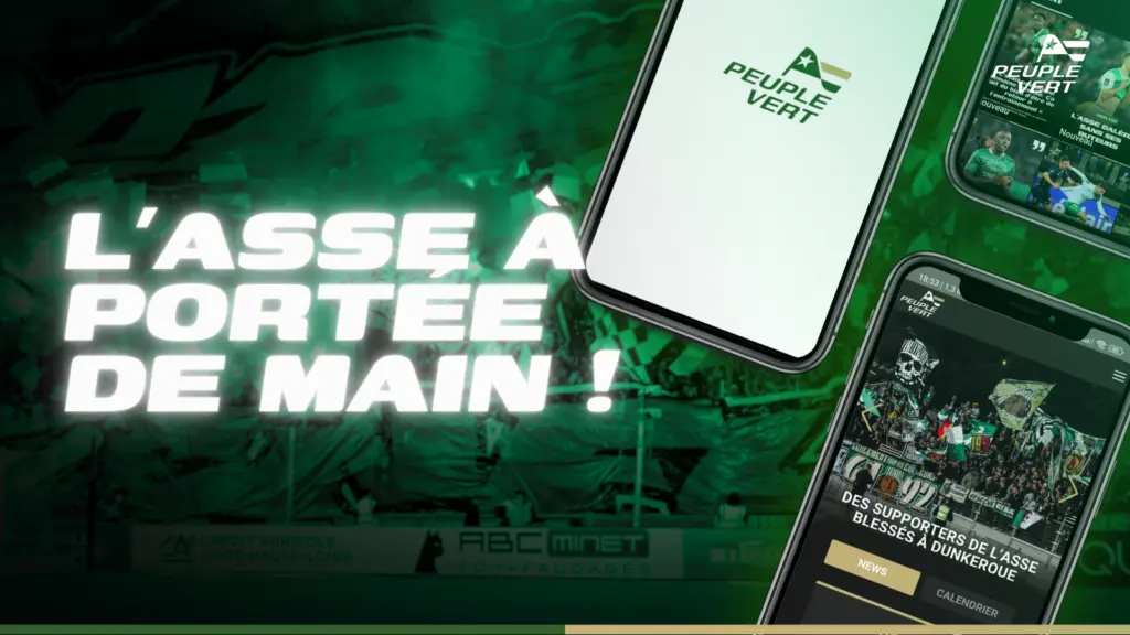 ASSE : La solution idéale pour suivre les Verts au quotidien