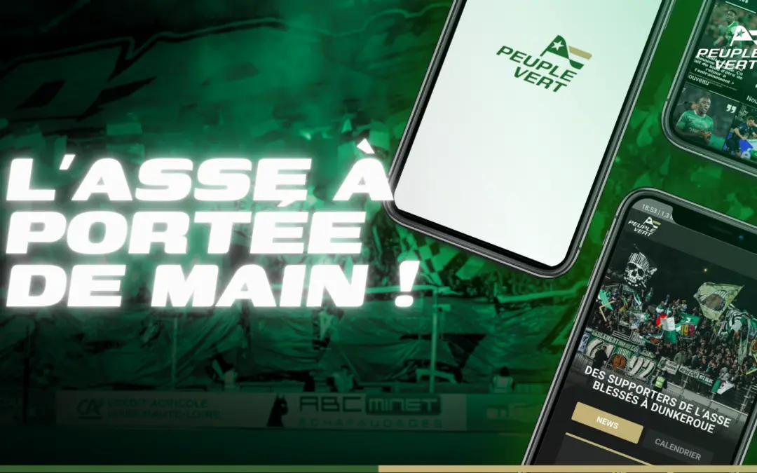 ASSE : La solution id&eacute;ale pour suivre les Verts au quotidien