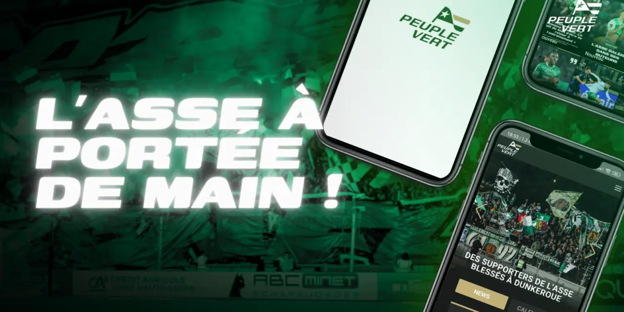 ASSE : La solution id&eacute;ale pour suivre les Verts au quotidien