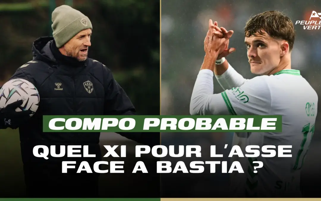 ASSE : Boakye et Stassin de retour, la compo attendue contre Bastia