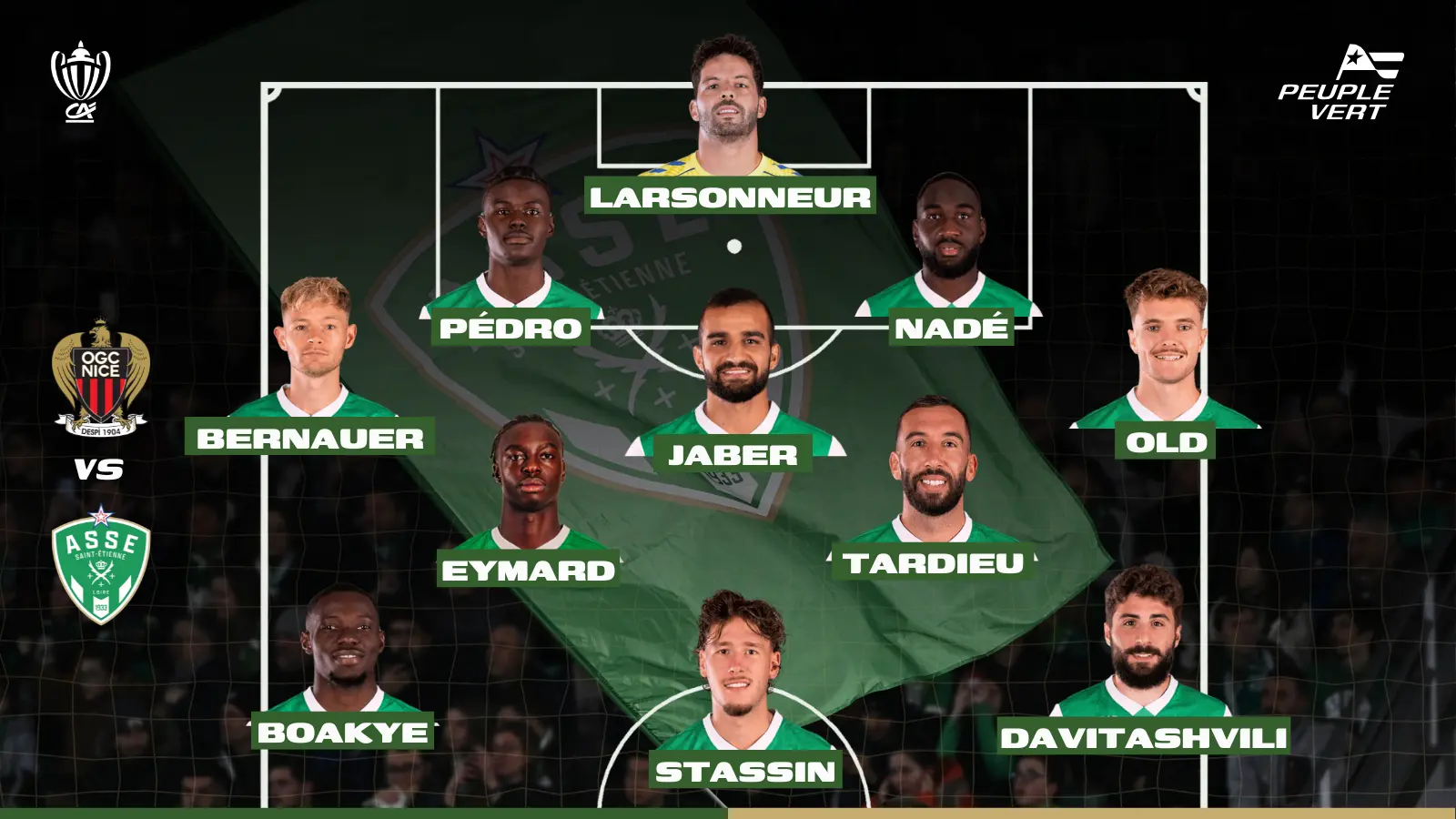 Compo probable nice ASSE