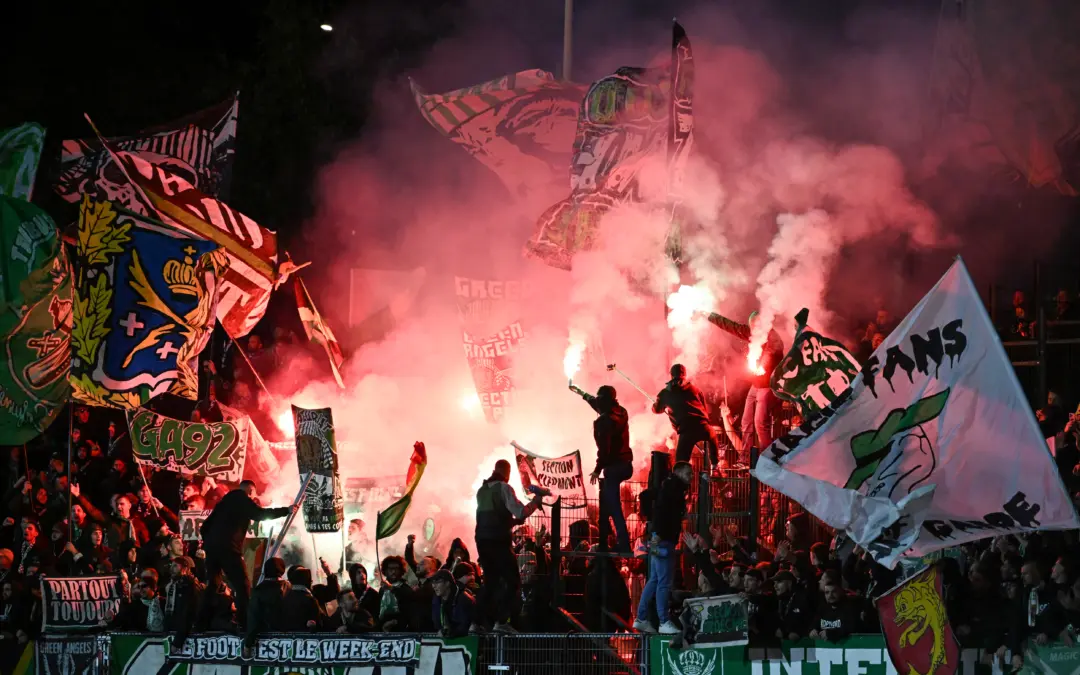 ASSE : Les supporters des Verts brillent à Dunkerque