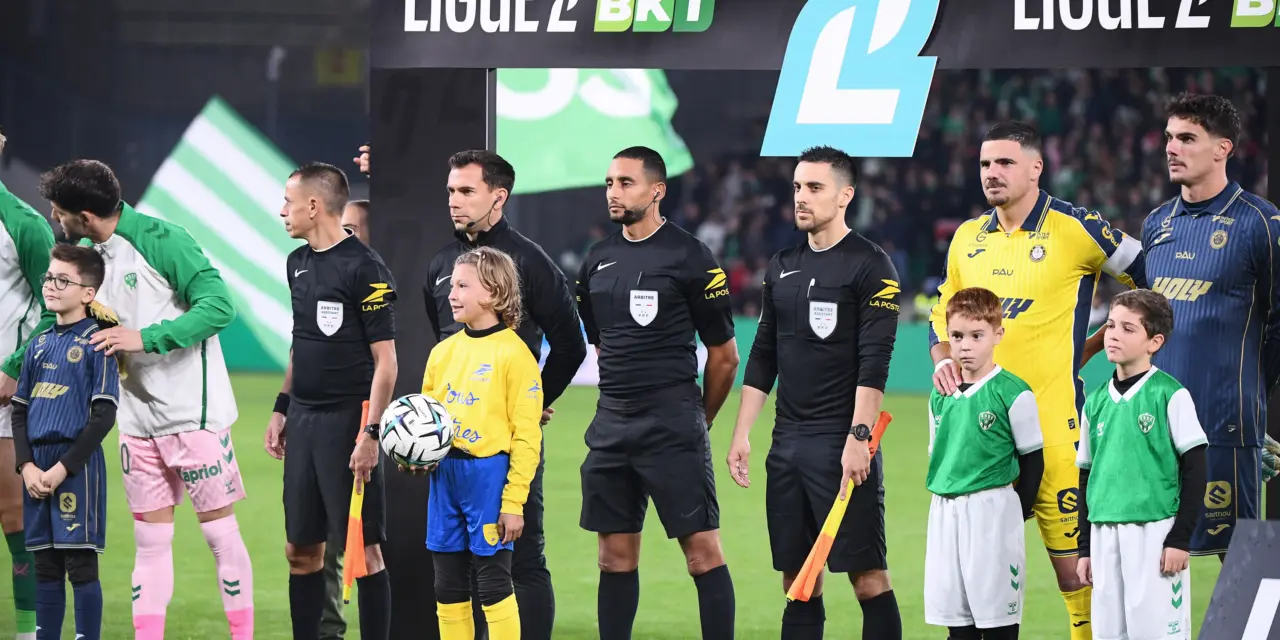 Un arbitre qui r&eacute;ussit bien aux Verts pour Le Mans - ASSE