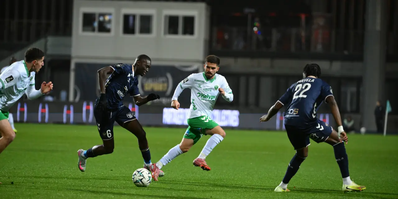 Dunkerque - ASSE : Les Verts victimes du réalisme des nordistes