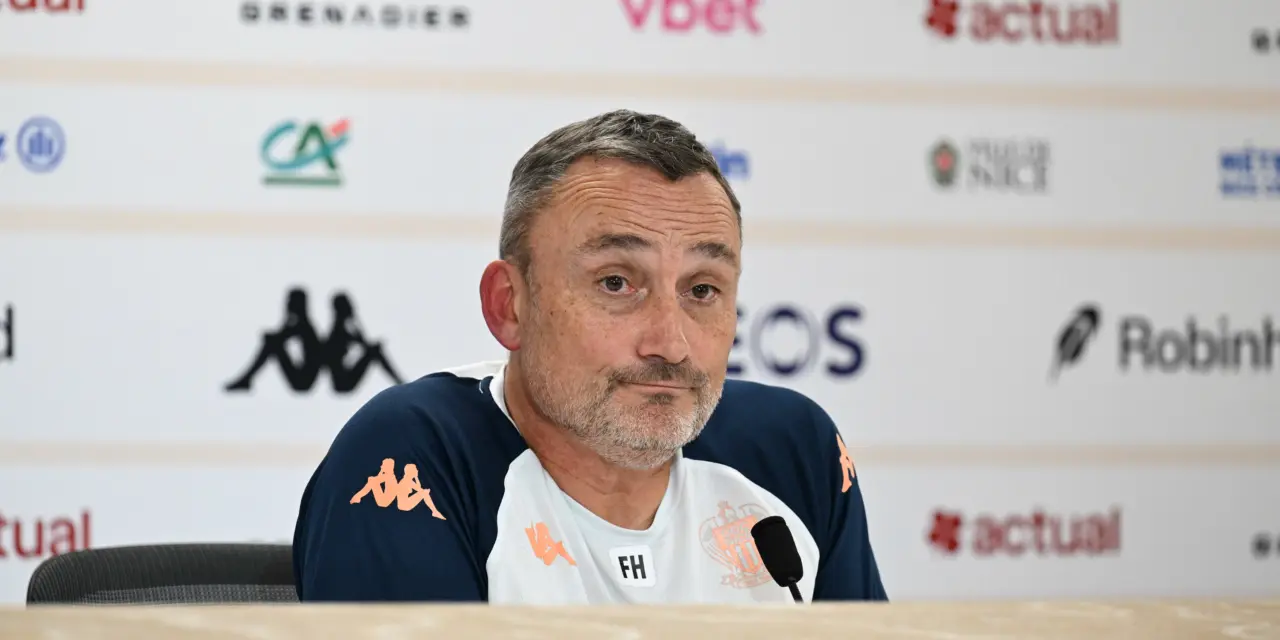 OGCN - ASSE : Franck Haise annonce 12 absents pour Nice