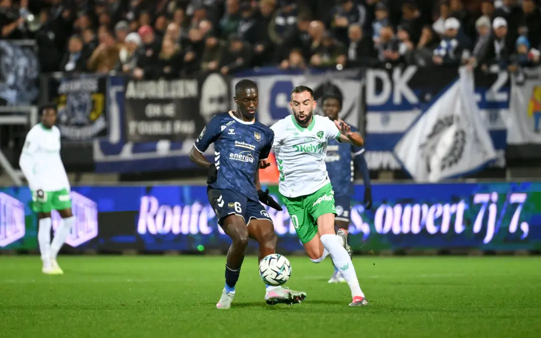 Dunkerque-ASSE : Les réactions à chaud des joueurs !