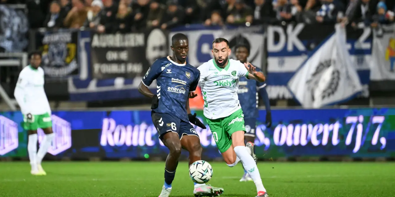 Dunkerque-ASSE : Les réactions à chaud des joueurs !
