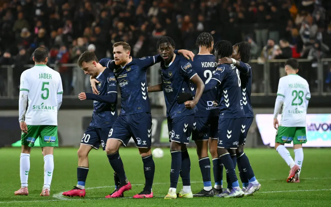 Dunkerque - ASSE : Le résumé de la rencontre en images