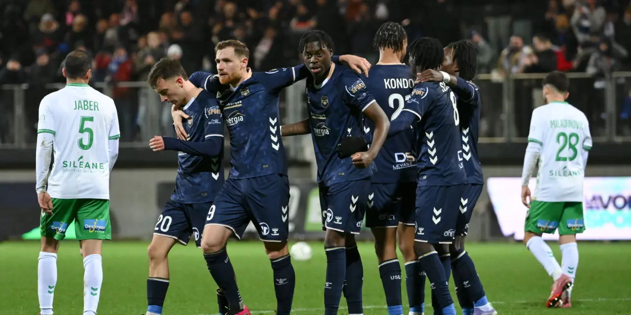 Dunkerque - ASSE : Le résumé de la rencontre en images