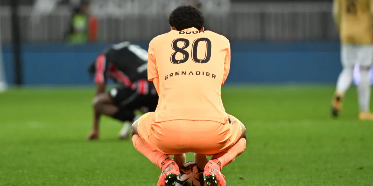 Nice en chute libre : 7 défaites, 8 absents face à l’ASSE